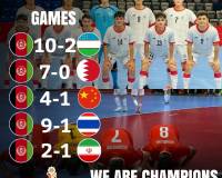 Congratulations to our proud Nation and to Afghanistan’s proud U-17 futsal team
