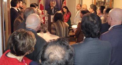 Ambassador Hassan Soroosh hosted recently a dinner bringing together a distinguished group of friends of Afghanistan, respected scholars, and dedicated community activists