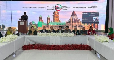 AMBASSADOR SOROOSH PARTICIPATED AND SPOKE IN THE INAUGURAL EVENT OF THE OTTAWA CONSULTATIVE PROCESS (OCP)