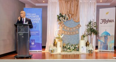 Ambassador Hassan Soroosh delivered remarks at an iftar event co-hosted by the Afghan Students’ Associations at Carleton University and the University of Ottawa