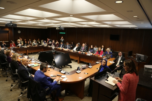 Ambassador Hassan Soroosh participated and spoke in the Afghanistan-Canada Dialogue on Media Censorship under the Taliban