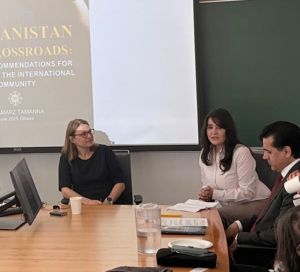 AMBASSADOR SOROOSH PARTICIPATED AND SPOKE AT A POLICY PAPER LAUNCH EVENT HOSTED BY THE UNIVERSITY OT OTTAWA