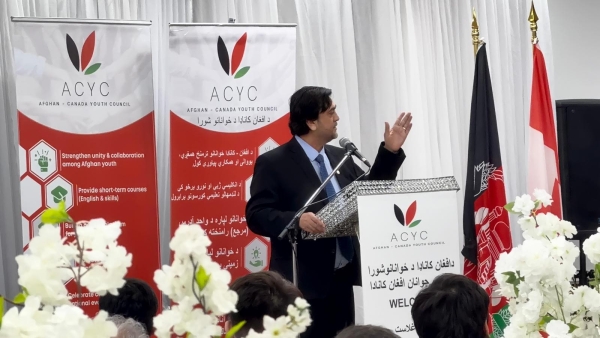 Ambassador Hassan Soroosh attended the inauguration of the Afghan-Canada Youth Council in Toronto