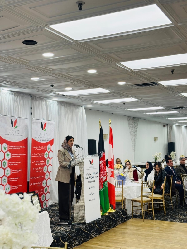 Ambassador Hassan Soroosh attended the inauguration of the Afghan-Canada Youth Council in Toronto