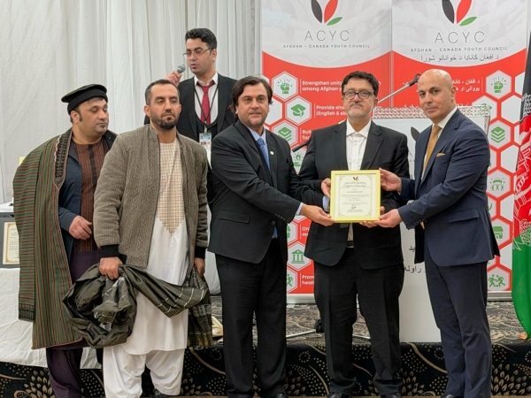 Ambassador Hassan Soroosh attended the inauguration of the Afghan-Canada Youth Council in Toronto
