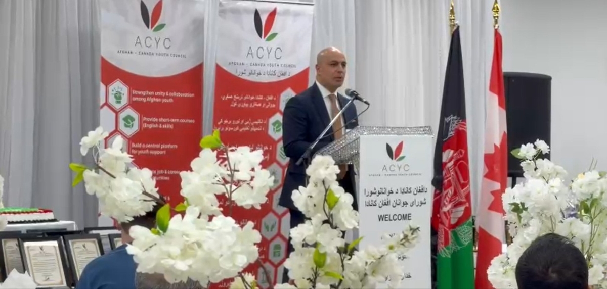 Ambassador Hassan Soroosh attended the inauguration of the Afghan-Canada Youth Council in Toronto