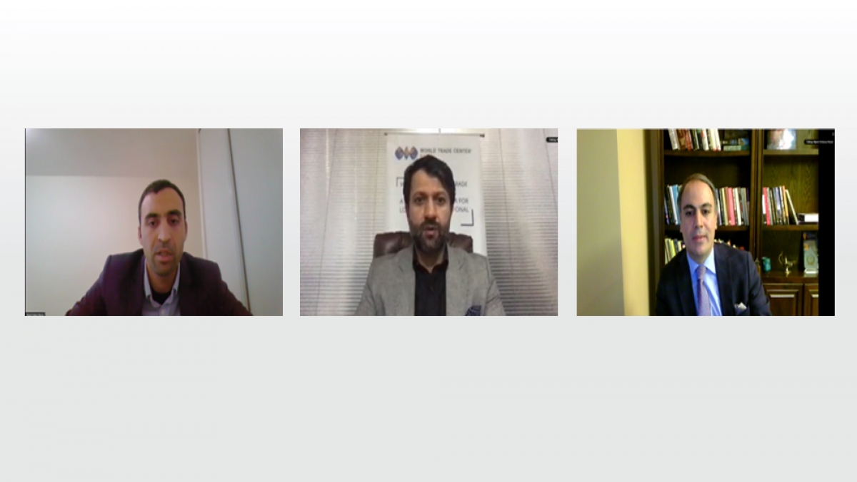 Ambassador Soroosh Has a Virtual Meeting with CEO of the Newly Established World Trade Center in Kabul