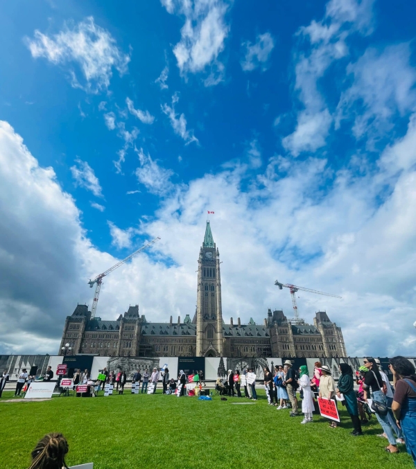 AMBASSADOR SOROOSH PARTICIPATED AND SPOKE AT THE RALLY AGAINST GENDER APARTHEID