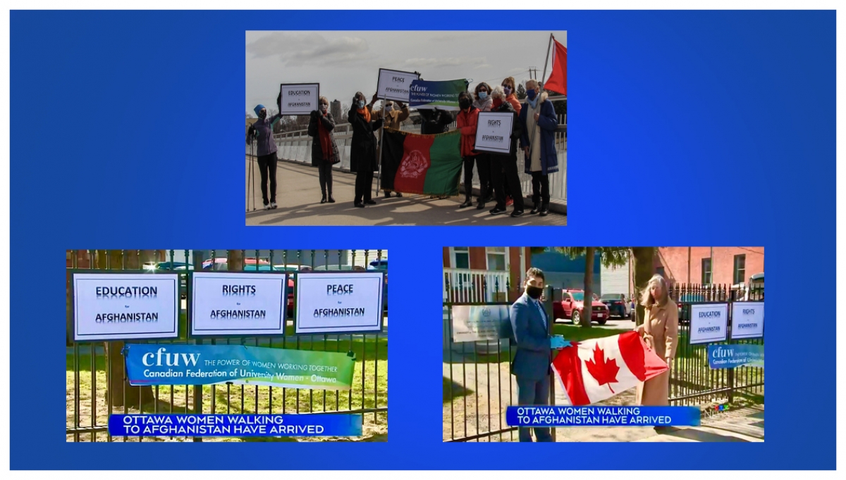 Message on Successful Conclusion of the &quot;Walk to Kabul&quot; Campaign