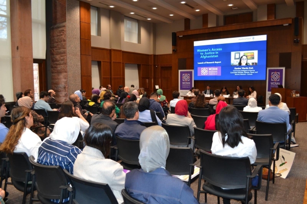 AMBASSADOR SOROOSH  PARTICIPATED IN &ldquo;Women&rsquo;s Access to Justice in Afghanistan,&rdquo; EVENT