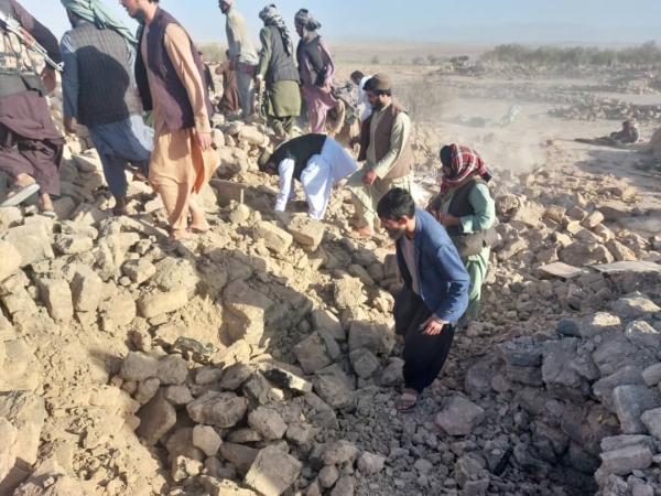AMBASSADOR HASSAN SOROOSH'S MESSAGE ON THE DEVASTATING EARTHQUAKE IN HERAT, AFGHANISTAN