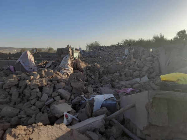 AMBASSADOR HASSAN SOROOSH'S MESSAGE ON THE DEVASTATING EARTHQUAKE IN HERAT, AFGHANISTAN