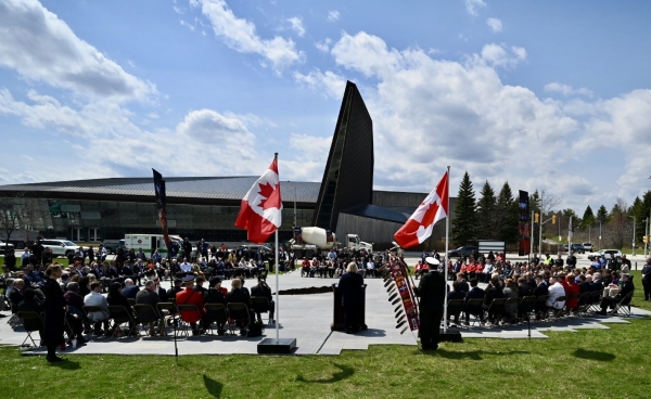 Ambassador Soroosh attended the groundbreaking ceremony marking the launch of the construction phase of the National Monument to Canada&rsquo;s Mission in Afghanistan in Ottawa