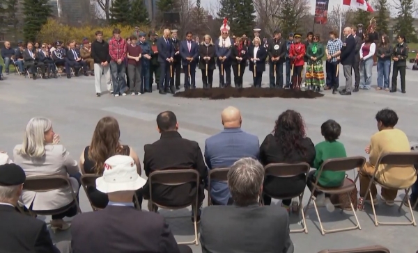 Ambassador Soroosh attended the groundbreaking ceremony marking the launch of the construction phase of the National Monument to Canada&rsquo;s Mission in Afghanistan in Ottawa