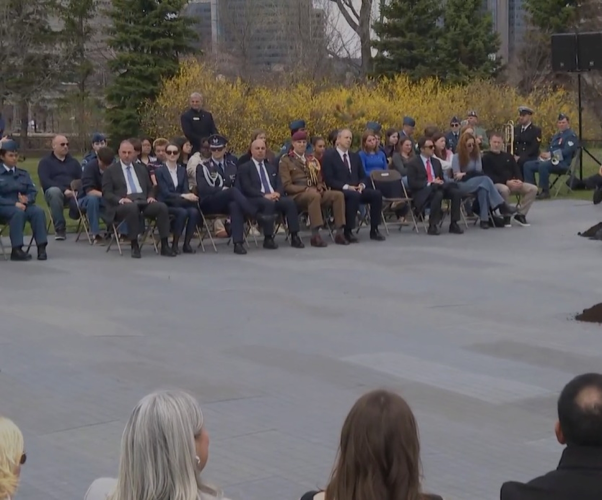 Ambassador Soroosh attended the groundbreaking ceremony marking the launch of the construction phase of the National Monument to Canada&rsquo;s Mission in Afghanistan in Ottawa