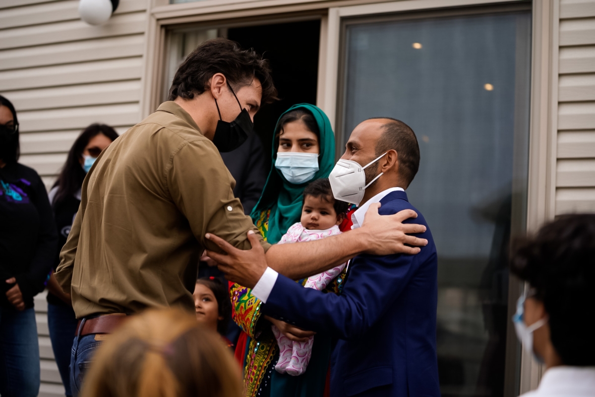 Ambassador Soroosh expresses his gratitude to the Right Honourable Justin Trudeau, Prime Minister of Canada on the resettlement program for Afghanistan
