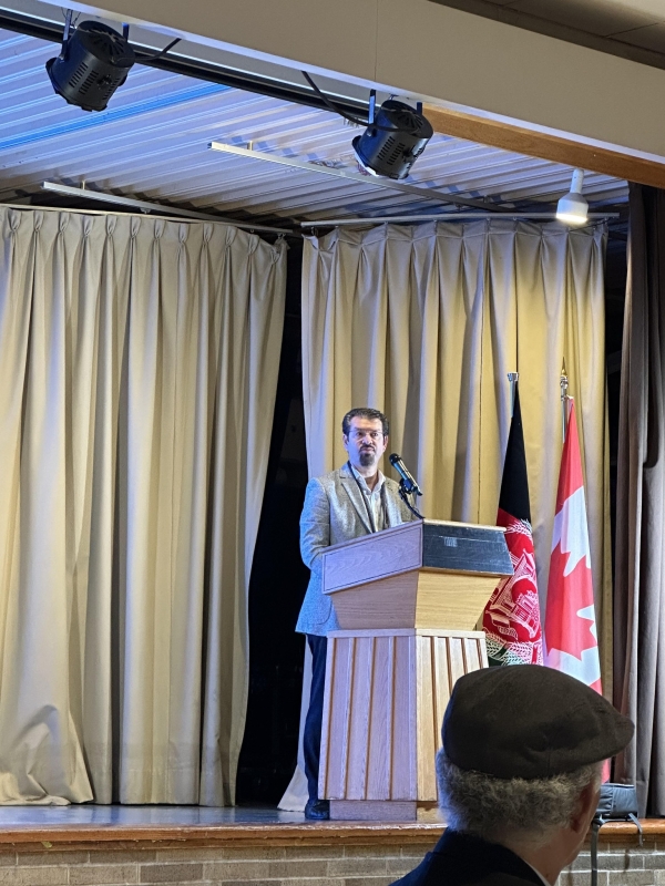 اشتراک در محفل رونمایی کتاب در تورنتو