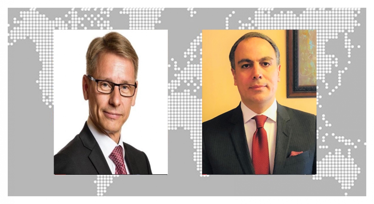 Ambassador Soroosh Has a Virtual Meeting with Ambassador of Finland to Canada