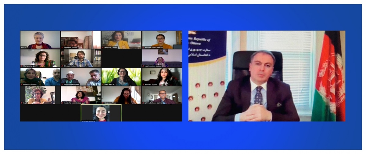 Ambassador Soroosh Participates at a Virtual Nowruz Celebration Event Organize by the Afghan Women’s Center of Montreal