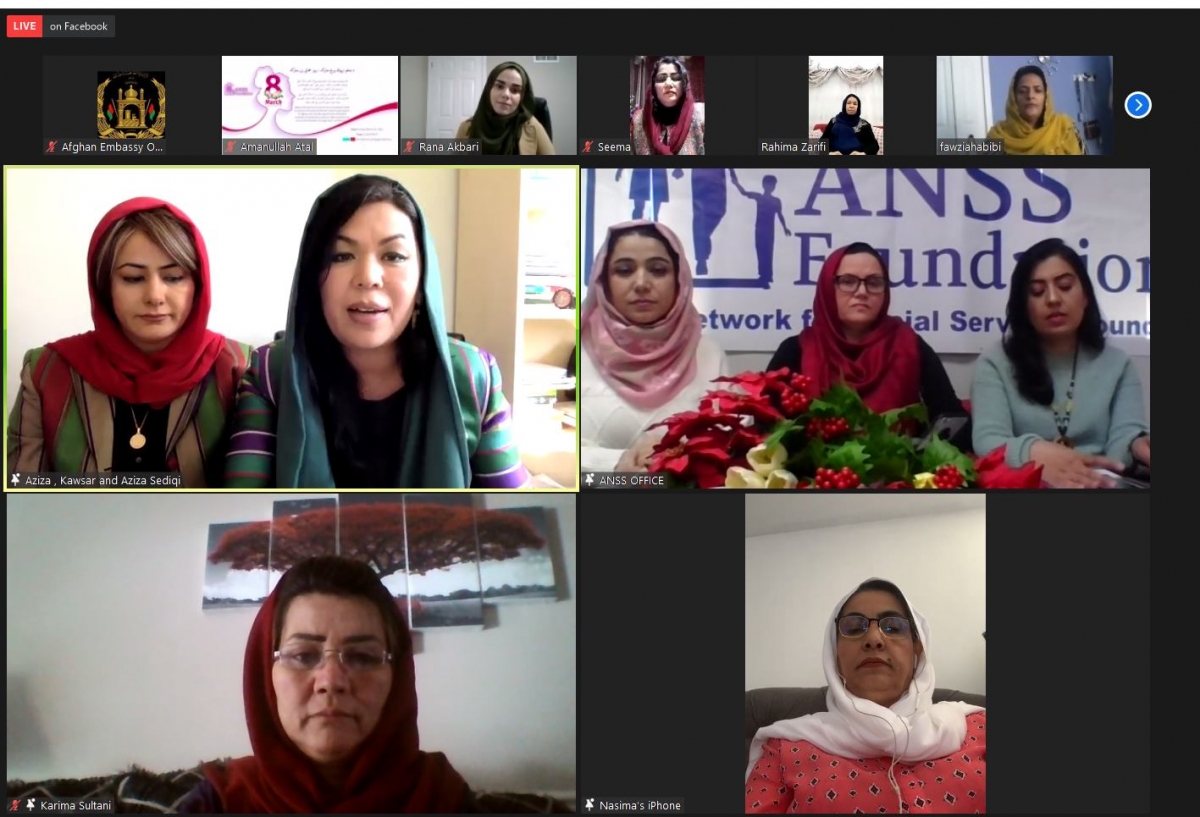 Ambassador Soroosh Speaks at a Virtual Program on the International Women’s Day