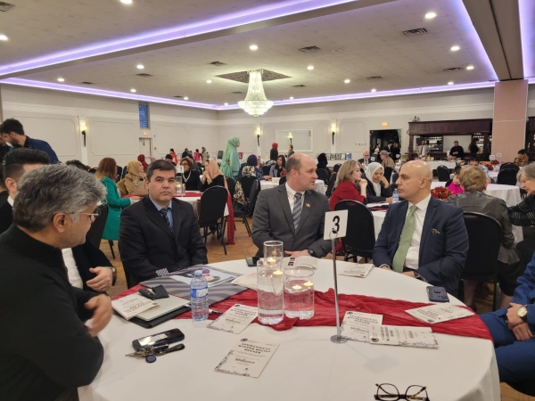AMBASSADOR SOROOSH PARTICIPATED AND SPOKE IN THE AFGHANISTAN WINTER RELIEF EVENT CO-HOSTED BY THE CARLETON AFGHAN STUDENT ASSOCIATION
