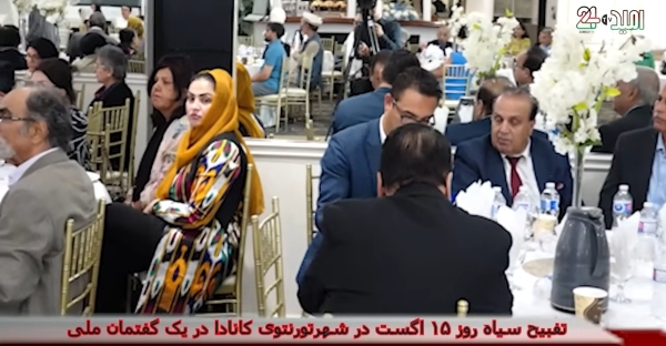 Ambassador Hassan Soroosh participated and spoke at an event which was organized by the Toronto-based Afghan community