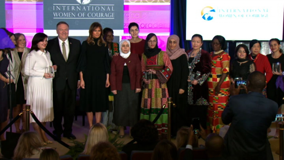 Afghan Female Mayor Receives Annual International Women of Courage Award