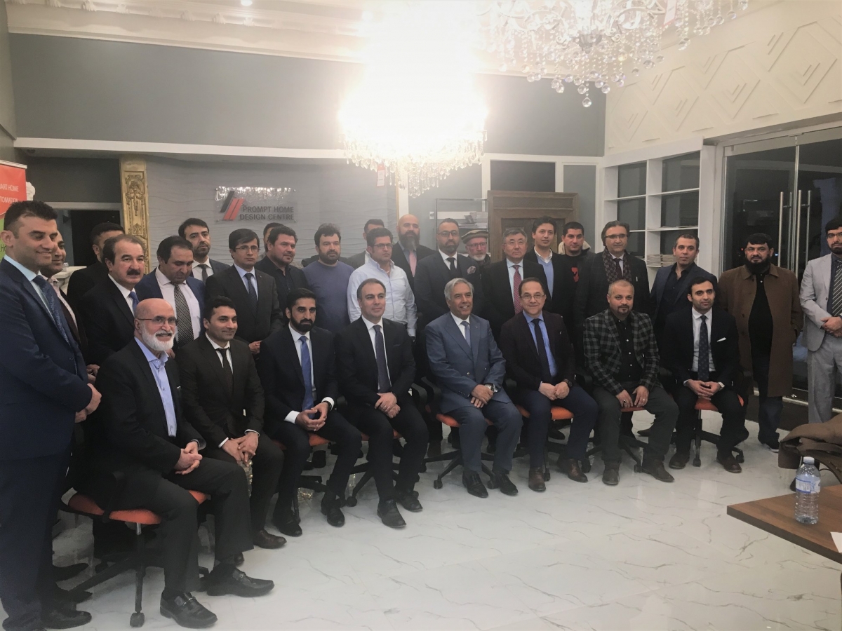 Afghan Delegation Meets with the Afghan Business Community in Toronto
