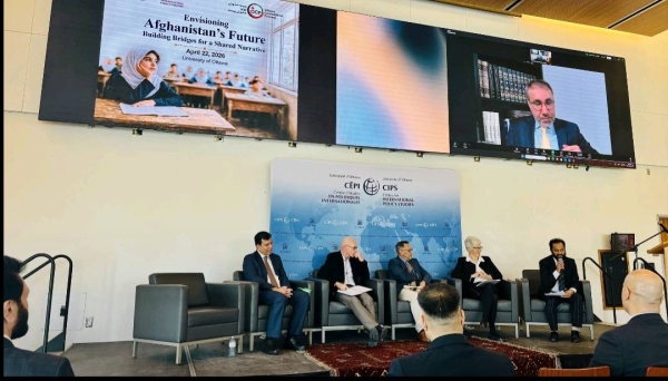 Ambassador Hassan Soroosh delivered remarks at the opening of a one-day conference "Envisioning Afghanistan&rsquo;s Future"