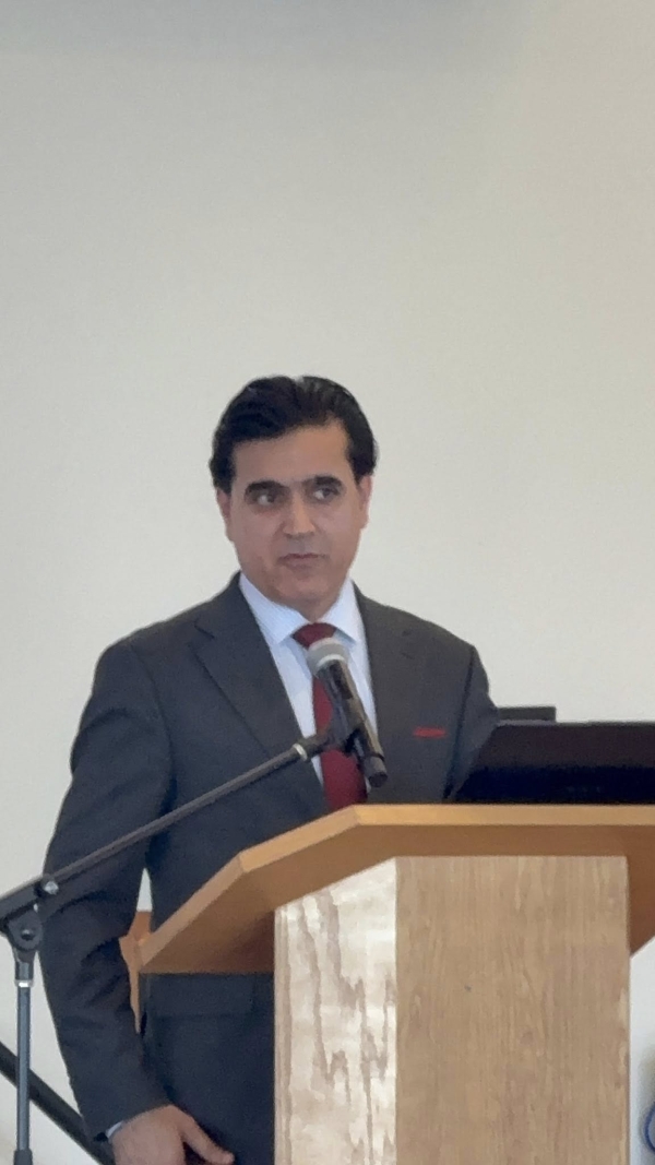 Ambassador Hassan Soroosh delivered remarks at the opening of a one-day conference "Envisioning Afghanistan&rsquo;s Future"