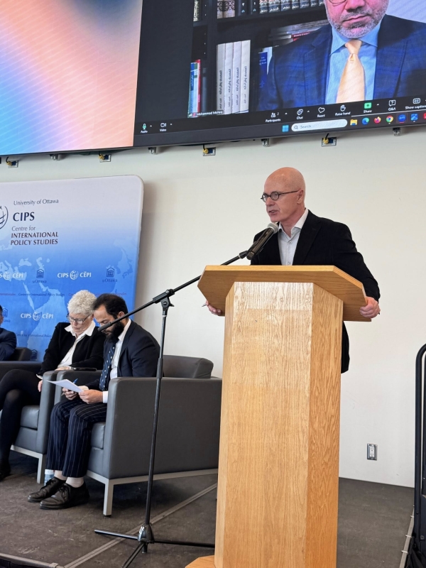 Ambassador Hassan Soroosh delivered remarks at the opening of a one-day conference "Envisioning Afghanistan&rsquo;s Future"