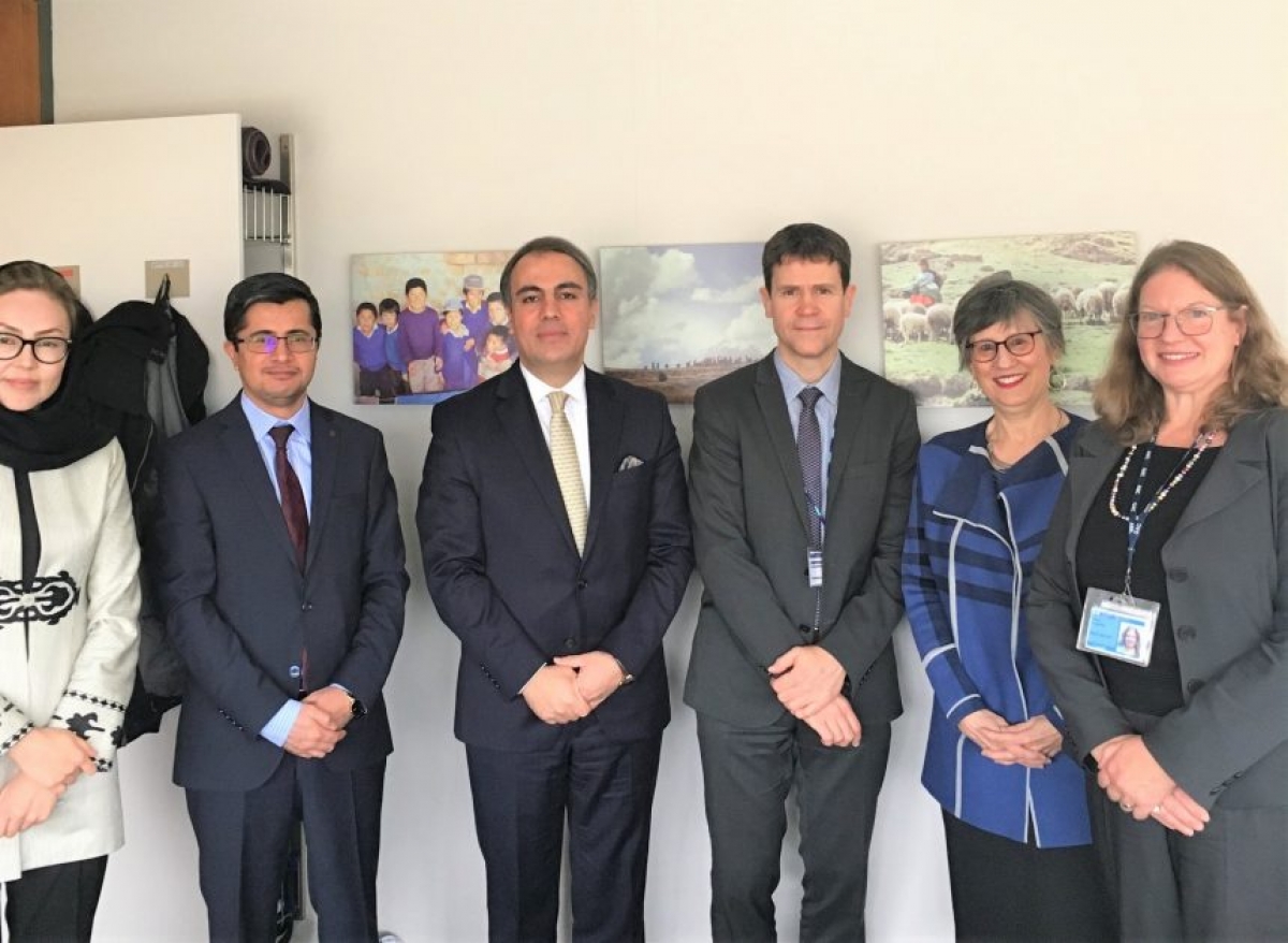 Ambassador Hassan Soroosh Meets with Acting Director General, Canadian Partnerships for Health and Social Empowerment