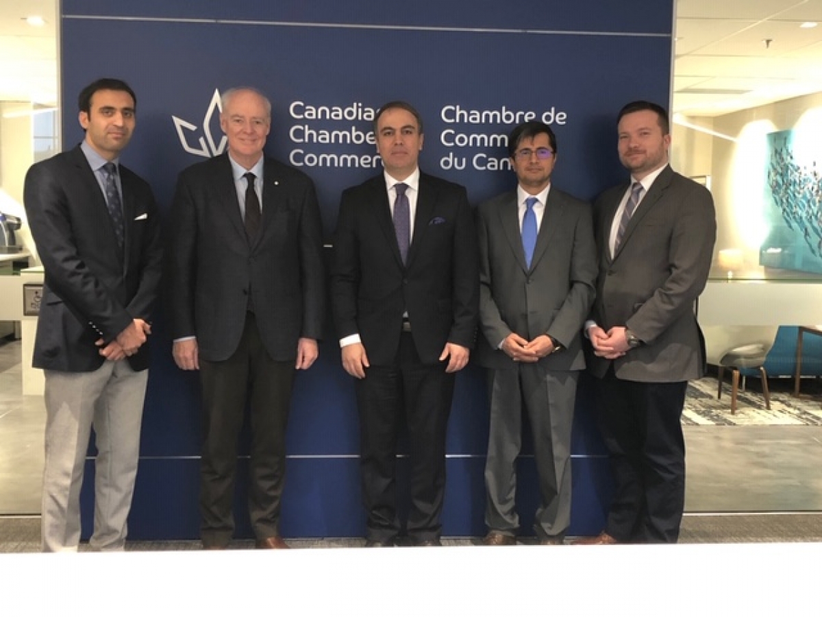 Ambassador Soroosh Visits the Canadian Chamber of Commerce