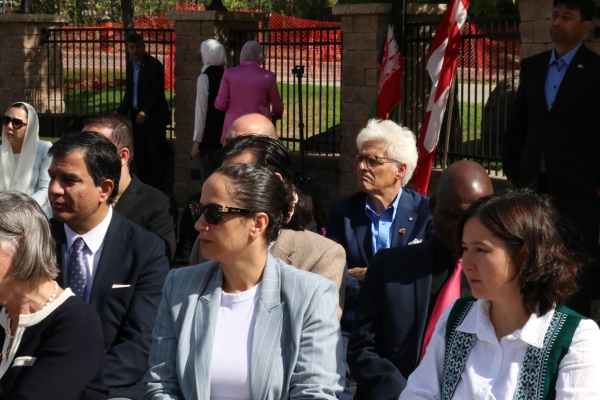Flag Raising Ceremony to mark the 106th Anniversary of the Restoration of Afghanistan&rsquo;s Independence and to stand in solidarity with the courageous women and girls of Afghanistan