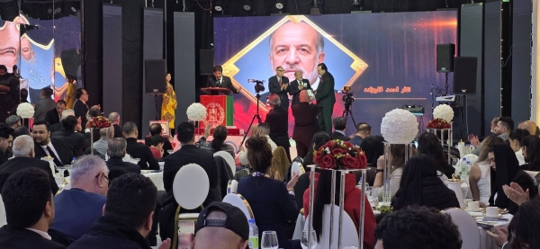 Ambassador Hassan Soroosh delivered brief remarks at a gathering co-organized by the Afghan Athletes of Ontario Association and the Pul Media