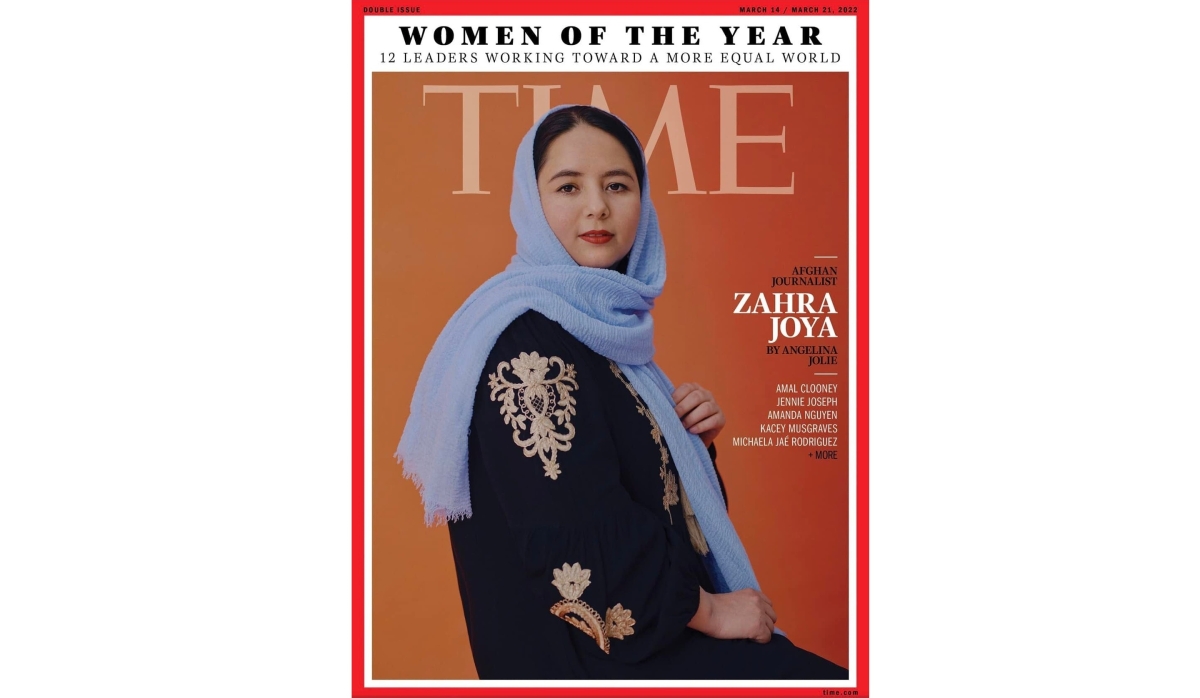 MESSAGE OF CONGRATULATIONS TO ZOHRA JOYA ON BEING NAMED UNDER THE TIMES WOMAN OF THE YEAR