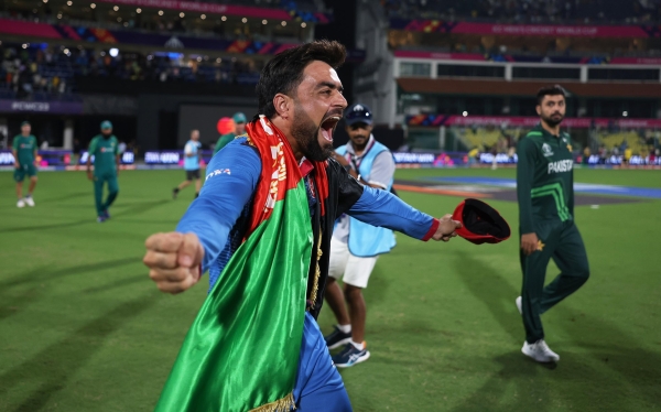 AFGHANISTAN WINS HISTORIC MATCH AGAINST PAKISTAN IN THE ICC CRICKET WORLD CUP