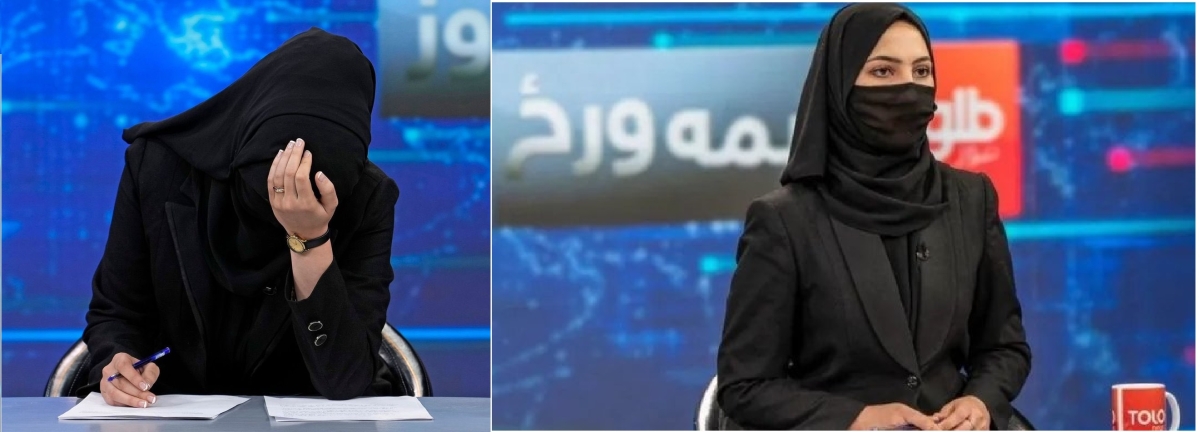 AMBASSADOR HASSAN SOROOSH EXPRESSES HIS GRATEFULNESS TO FRIENDS OF AFGHANISTAN ON SOLIDARITY WITH THE AFGHAN WOMEN TV PRESETERS WHO ARE NOW FORCED TO COVER THEIR FACES