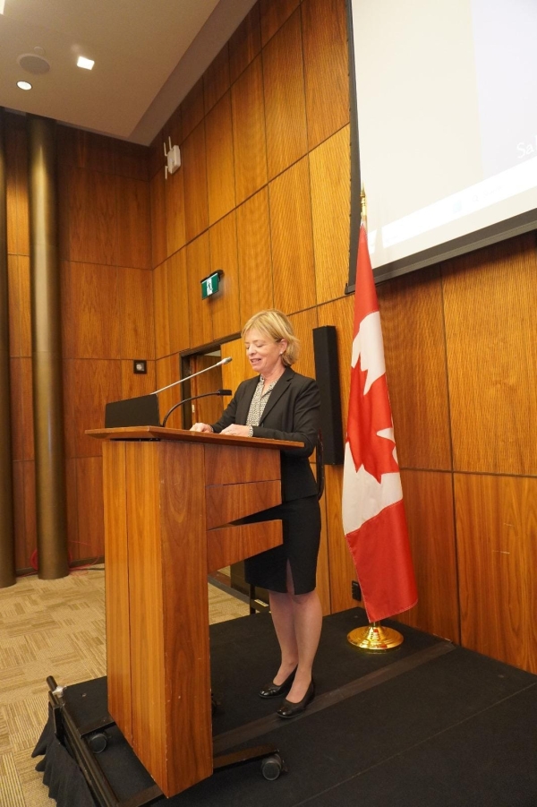 AMBASSADOR HASSAN SOROOSH PARTICIPATED AND SPOKE IN AN EVENT ON WOMEN'S EMPOWERMENT AND INTEGRATION
