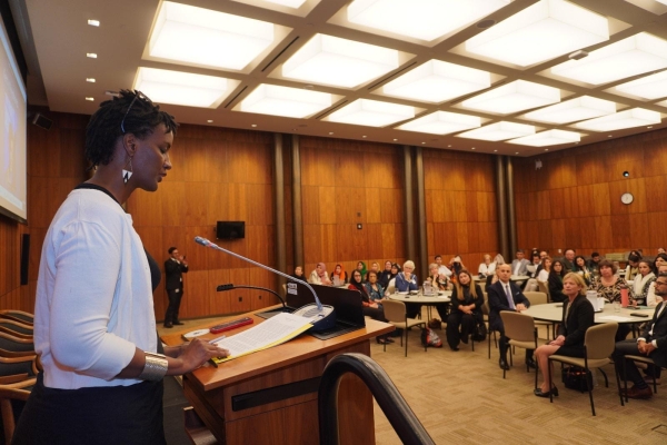 AMBASSADOR HASSAN SOROOSH PARTICIPATED AND SPOKE IN AN EVENT ON WOMEN'S EMPOWERMENT AND INTEGRATION