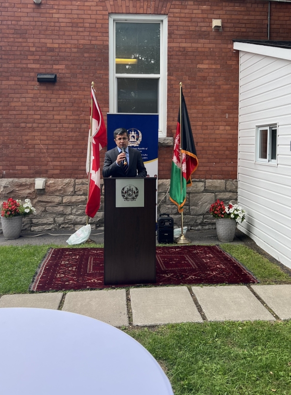 NATIONAL DAY CEREMONY HOSTED BY THE EMBASSY OF AFGHANISTAN IN OTTAWA