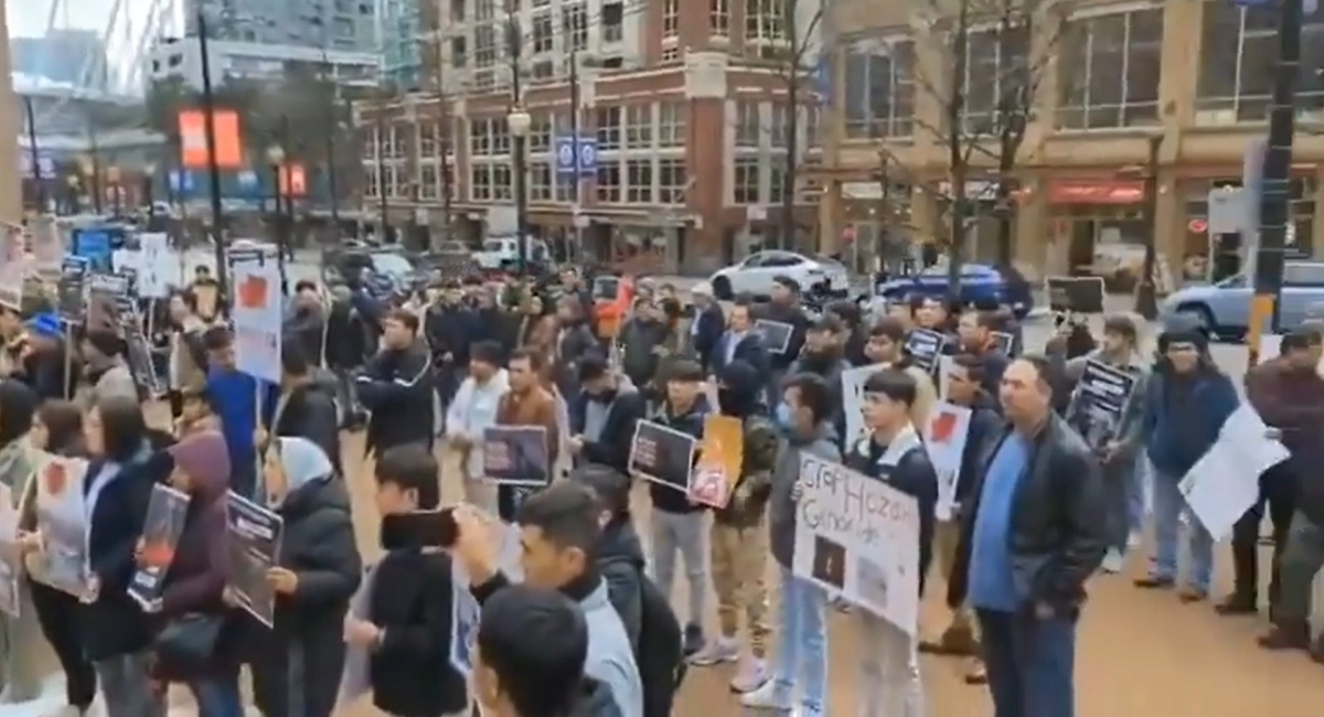 AMBASSADOR SOROOSH'S MESSAGE ON THE PROTEST AGAINST TARGETED KILLINGS OF OUR HAZARA COMPATRIOTS, GENDER APARTHEID AND ARBITRARY ARREST OF WOMEN AND GIRLS IN AFGHANISTAN