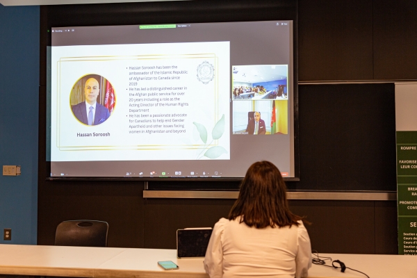 AMBASSADOR HASSAN SOROOSH PARTICIPATED AND SPOKE VIRTUALLY ON THE OCCASION OF INTERNATIONAL WOMEN'S DAY