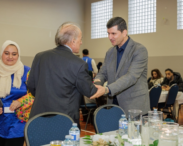 Ambassador Hassan Soroosh delivered remarks at an iftar event co-hosted by the Afghan Students&rsquo; Associations at Carleton University and the University of Ottawa