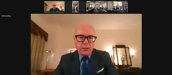 AMBASSADOR SOROOSH SPOKE IN THE OPENING SESSION OF A HYBRID EVENT "GLOBAL ALLIANCE IN SUPPORT OF AFGHANISTAN WOMEN"