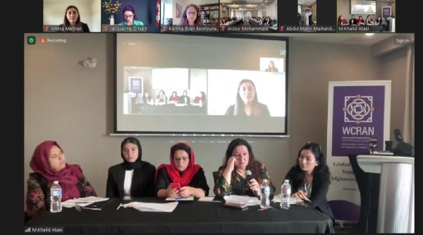 AMBASSADOR SOROOSH SPOKE IN THE OPENING SESSION OF A HYBRID EVENT "GLOBAL ALLIANCE IN SUPPORT OF AFGHANISTAN WOMEN"