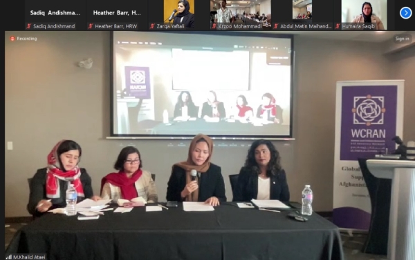 AMBASSADOR SOROOSH SPOKE IN THE OPENING SESSION OF A HYBRID EVENT "GLOBAL ALLIANCE IN SUPPORT OF AFGHANISTAN WOMEN"