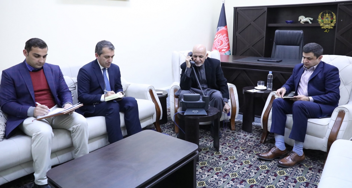 President Ghani and Prime Minister Trudeau Hold Phone Conversation
