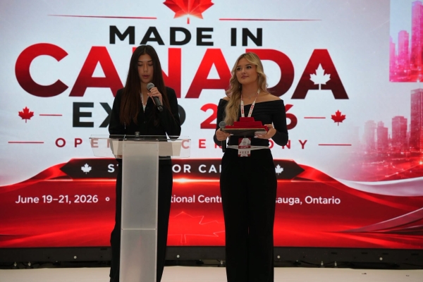 AMBASSADOR SOROOSH PARTICIPATED AND SPOKE AT THE MADE IN CANADA EXPO
