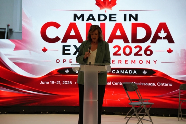 AMBASSADOR SOROOSH PARTICIPATED AND SPOKE AT THE MADE IN CANADA EXPO